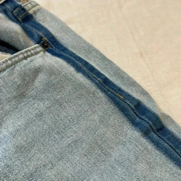 Pacsun denim mom jeans raw hem size 28 - Picture 7 of 8